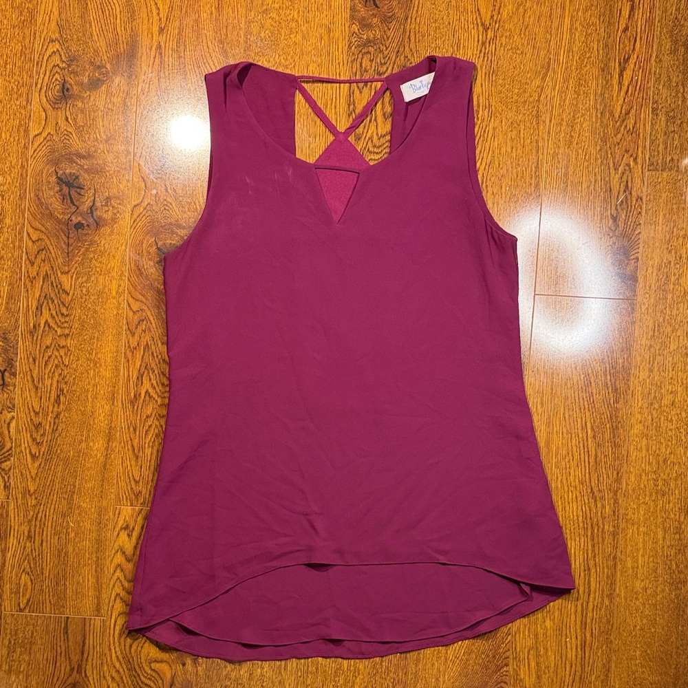 Women's Sleeveless Top - Purple